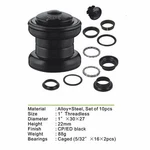 Cdhpower 10PCS 1" Threadless Bicycle Headset Combo - Gas Motorized Black. Fixed Price $14.89.