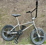 Old School Bmx Powerlite 16 Inch Bike With Mags. Fixed Price $350.00.