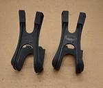 Black Toe Clips Pair Nos Vintage Bicycle. Fixed Price $12.95.