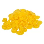 Velocity Veloplugs Bike 8.7-9.3MM Yellow Eyeleted Rims Bag Of 72. Fixed Price $22.50.