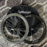 Used Lightweight Carbon Tubular Rim Brake Wheelset Shimano 11 Speed Tufo Tires. Fixed Price $1100.00.