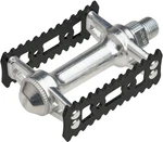 Mks Sylvan Stream Cage Pedals 9/16" Chromoly Spindle Aluminum Body Silver/black. Fixed Price $41.11.