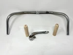 Vintage Bicycle Handlebars Original Gooseneck Ntd Grips 1960S Huffy Cruiser. Fixed Price $48.97.