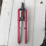 Noleen Cross Elt Linkage Suspension Fork 11/8 Vbrake Qr. Fixed Price $200.00.