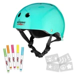 Triple Eight Wipeout Dry Erase Helmet - Youth 2026 Large / Teal. Fixed Price $31.99.