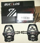 Bucklos PD-M317 Delta Look Pedals New Box 9/16" Spindle Cycling. Fixed Price $39.00.