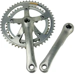 Vintage Japan Shimano FC-A550 Crankset Silver Chain Ring Sprocket 42/52 Sg. Fixed Price $59.49.