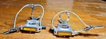 Wellgo R025 Pedals W/ M Toe Clips & Strap 9/16. Fixed Price $14.99.