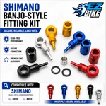 Shimano Xt Brake Banjo Fitting Kit BH90 BR-M8000 M8020 M8100 Hose Connector. Fixed Price $13.80.