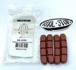 Koolstop Salmon Deore Lx Inserts All Weather Brake Pads Usa Made Nos. Fixed Price $21.01.
