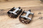 Shimano Deore Bear Trap Flat Platform Pedals PD-MT60 Via Japan Mtb 1988. Fixed Price $55.00.