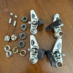 Vintage Shimano BR-M650 Cantilever Brakes Set Silver 90S Mtb Deore Lx Japan F/r. Fixed Price $16.99.