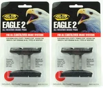 2 Pair Kool Stop Eagle Claw Ii Cantilever Brake Pads Smooth Post Black Compound. Fixed Price $21.95.