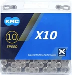 Kmc 10-SPEED 116L Black & Silver Bike Chain Road Mtb X10.93 Fit Shimano Sram. Fixed Price $21.65.