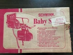 Vintage Schwinn Bicycle Rear Baby/child Seat 1972 New Box. Fixed Price $160.87.