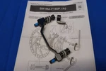 New Shimano SM-MA-F180P/P2 Disc Brake Adapter Front 180MM, Pm Caliper & Fork. Fixed Price $9.50.