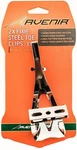 Avenir 2X Fixie Steel Toe Clips Lg Bike Pedals Strapless Double Silver New. Fixed Price $12.97.