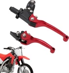 Jfg Racing Motorcycle Clutch Brake 7/8'' 22MM Folding Levers Red. Fixed Price $51.90.