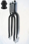 Jzsports 26" Dual Spring Disc Fork 1" Threaded Bicycle Cruiser & Headset. Fixed Price $117.66.