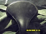 Vintage Huffy Wide Saddle Bicycle Bike Seat Black 3618-2. Fixed Price $15.00.
