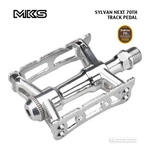 New Mks Sylvan Track Next Alloy Urban Platform Bicycle Pedals : 9/16" Silver. Fixed Price $69.99.