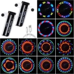 Zacro Bike Wheel Lights, Pack Upgraded Rechargeable Led Tire Glow, 32 Safet.... Fixed Price $38.88.