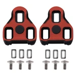 Exustar E-ARC11+ 7D Keo Type Cleats Red And Black Hardware Included. Fixed Price $11.90.