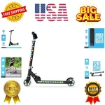 Jupiter Kids 2-WHEEL Light-up Kick Scooter, Led Lights On Handlebar, Stem, Wh.... Fixed Price $41.59.