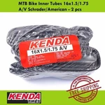 Kenda Mtb Bike Inner Tubes 16X1.5/1.75 A/v Schrader/american - 2 Pcs. Fixed Price $17.90.