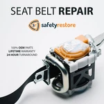 Seat Belt Repair All Makes & Models Single Stage. Fixed Price $59.98.