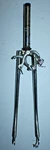 Vintage Tange Road Bike Fork 27" 1" Threaded 195MM Lugged Steel Caliper Shipfast. Fixed Price $64.61.