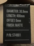 New In Box Whisky NO.7 Carbon Seatpost 30.9MM 400MM Black Offset. Fixed Price $100.00.