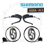Shimano Dura Ace DI2 ST-R9180 & BR-R9170 Brake Set W/RT-MT900 Group. Fixed Price $949.65.