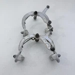 Vintage Apse Bmx Caliper Brake Set Front Rear White Old School Side Pull A67. Fixed Price $27.99.