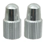 Yokozuna Alloy Presta Valve Caps - Durable Silver Bicycle Tire Cover Pair. Fixed Price $7.98.