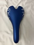 Fizik Aliante Gamma Kium Blue White Synthetic Racing Road Bike Saddle Zi:k. Fixed Price $40.00.