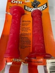 ! Nos 90'S Odi Roughneck Grips Red Vintage Old School Made Usa With Plugs. Fixed Price $149.00.