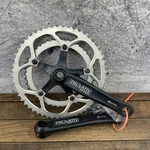 Truvativ Elita Crankset 170MM Isis Drive Road Double Black Alloy Arms Bike. Fixed Price $37.59.