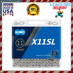 Kmc X11SL Speed Bicycle Chain - 1/2 11/128 Inch, 118 Links Free Shipping. Fixed Price $37.99.