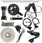 Shimano 105 R7100 R7120 52/36T 172.5MM Disc Mechanical Groupset 2X12-SPEED. Fixed Price $799.59.
