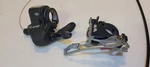 Shimano Alivio SL-M430 Speed Bike Trigger Shifter Lever And FD-M430 Derailleur. Fixed Price $38.00.