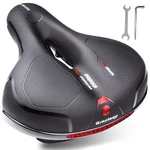 Gincleey Comfort Bike Seat Women Men,wide Bicycle Saddle Replacement Memory. Fixed Price $42.86.