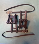 Vintage Vp Components Bike Pedal Toe Clips And Straps Size. Fixed Price $22.00.
