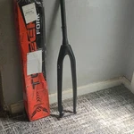 Toseek Carbon Fiber Rigid Bike Fork Tapered Steerer 29IN Black. Fixed Price $60.00.