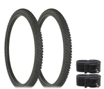 2X Duro Rocky Wolf Rough 26X1.75 Mountain Durable Bike Tire HF-107 Black W/tubes. Fixed Price $41.99.
