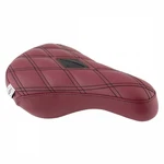 Alienation Gripper Bmx Saddle - Vegan Leather, Maroon, 140MM Pivotal Seat. Fixed Price $34.51.