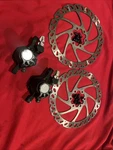 HMX-1 Mechanical Disc Brake Set /hayes 160MM Rotor ,6BOLT.. Fixed Price $27.00.