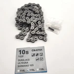 Shimano 10-SPEED Road Chain 116L Fit Ultegra Dura Ace 105 CN-6701 Bike. Fixed Price $28.40.