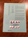 American Commemorative Cancellations #2218, 2022 Womens Rowing (#5694-97). Fixed Price $25.00.