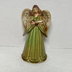 Kirkland's Christmas Angel Ceramic Bell 111768 Bible. Fixed Price $12.99.